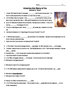 Revolution America The Story Of Us Worksheets