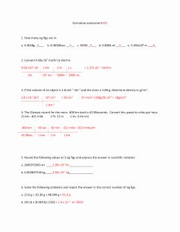 Chemistry Worksheet Dimensional Analysis