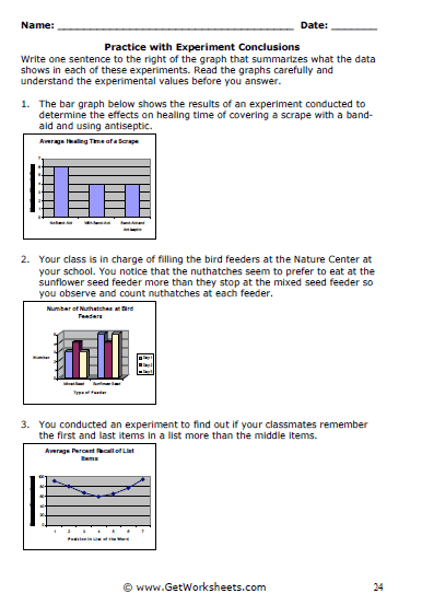Scientific Method Worksheet Answers 7th Grade