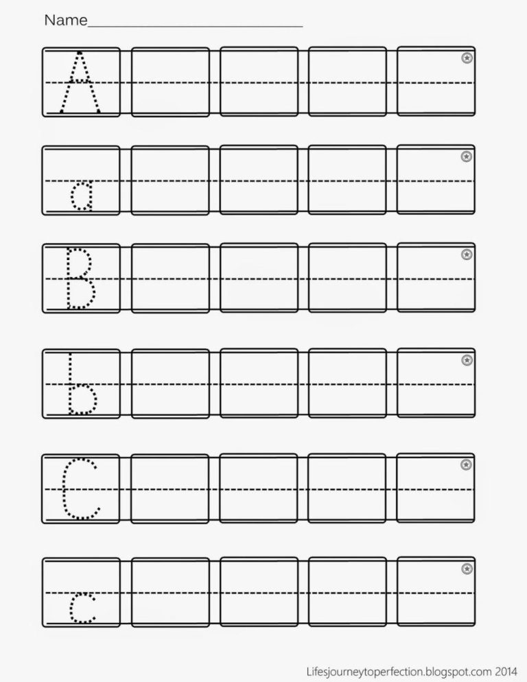 Abc Writing Practice Book Free Free Printable Beginner Alphabet Worksheets