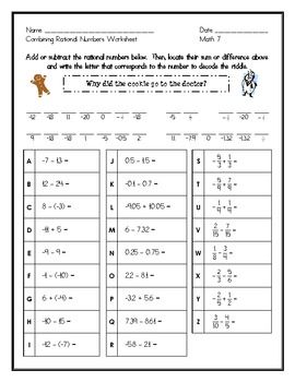 Grade 7 Answer Key 7th Grade Math Worksheets