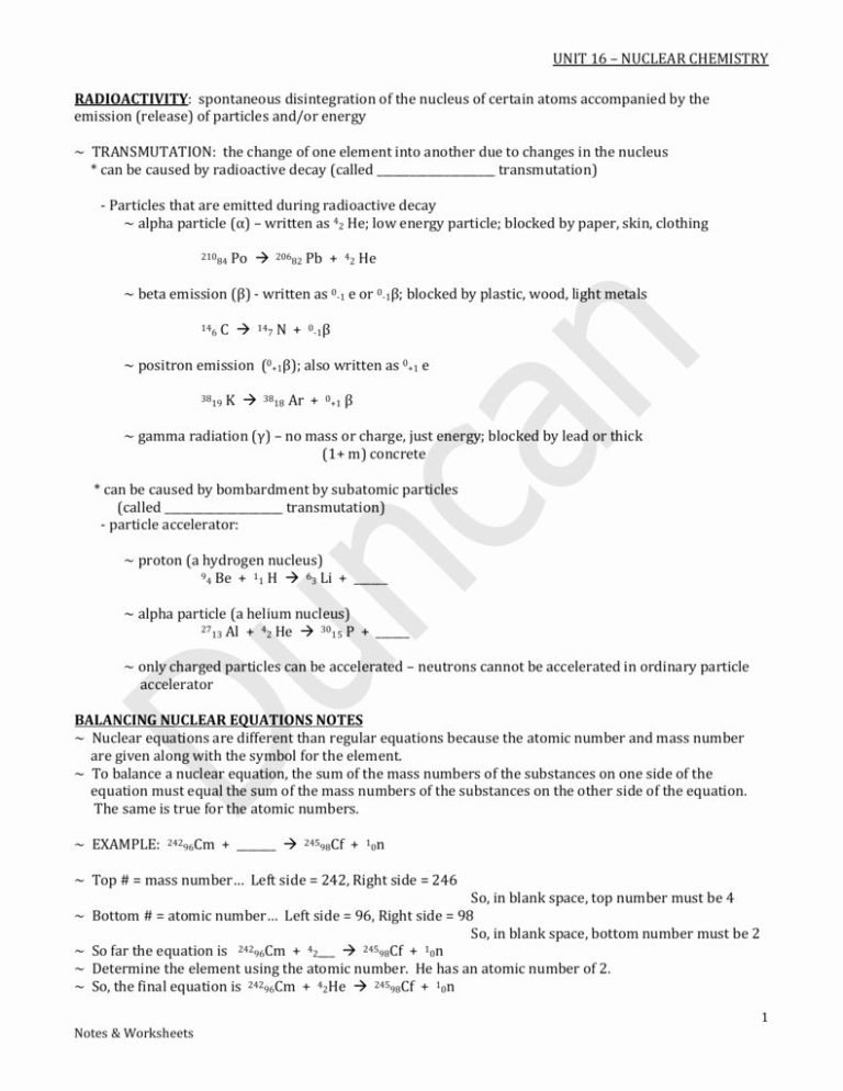 Balancing Equations Worksheet 2 Answer Key