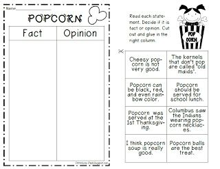 Fact And Opinion Worksheets 5th Grade