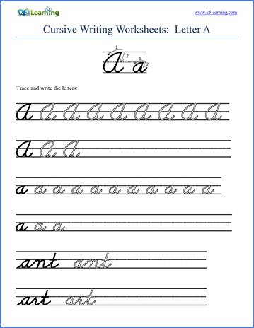 Free Cursive Worksheets For Adults
