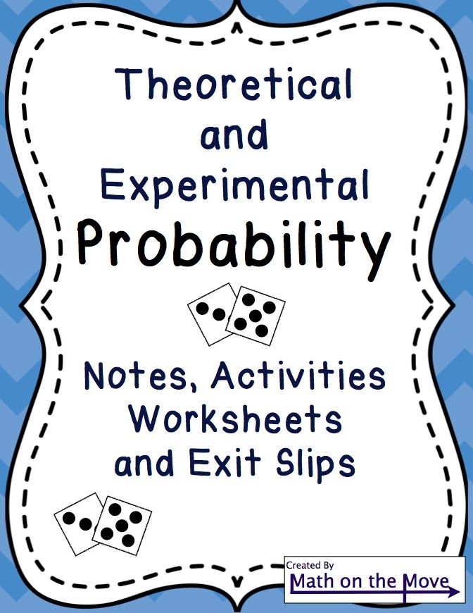 Experimental Probability Worksheet