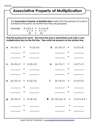 Multiplication Worksheets Pdf Grade 3