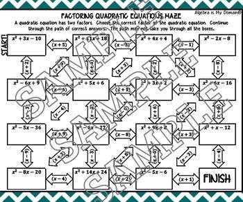 Multiplying Polynomials Maze Worksheet Answers