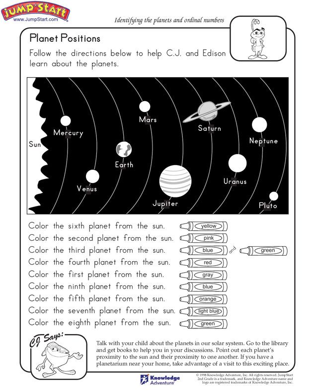 Free Printable Worksheets For 2nd Grade Science
