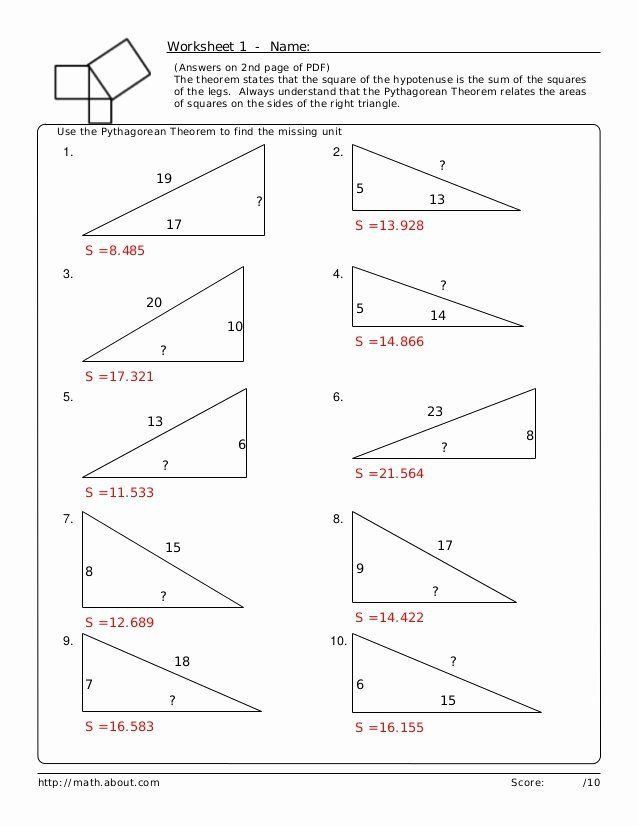 Answer Triangle Inequality Theorem Worksheet