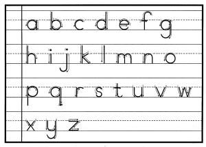 Handwriting Without Tears Worksheets Lowercase