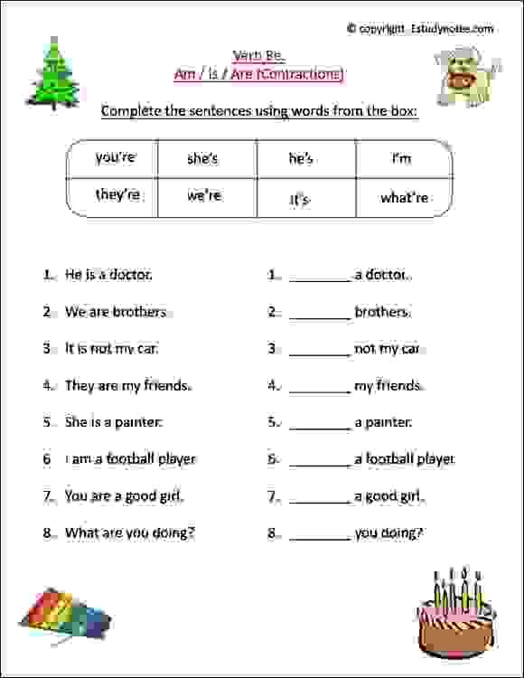 Subject Verb Agreement Worksheets For Grade 8 Cbse