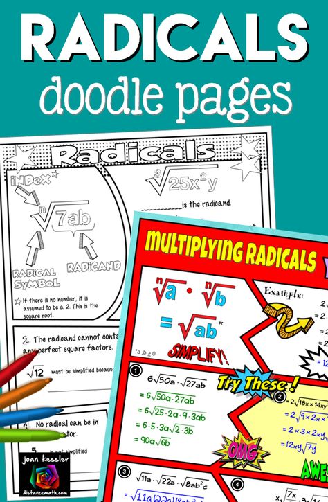 Multiplying And Dividing Radicals Worksheet