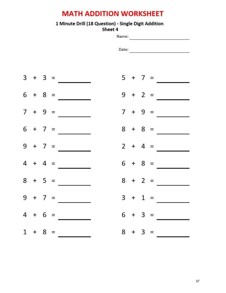 Printable Kumon Worksheets For Grade 1