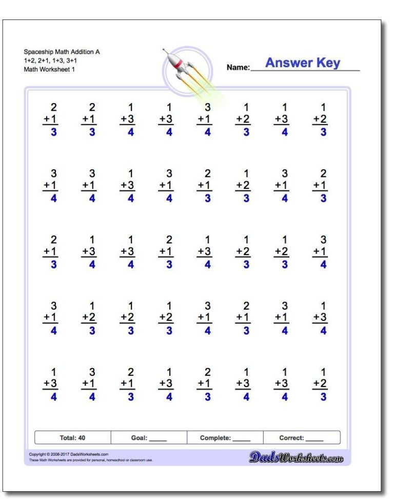 Printable 6th Grade Math Worksheets With Answer Key