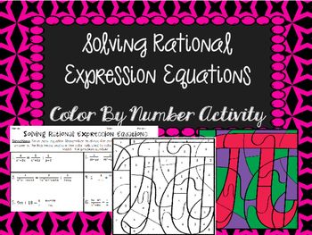 Easy Rational Equations Worksheet