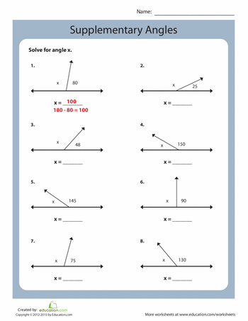 Angle Relationships Worksheet #2 Pdf
