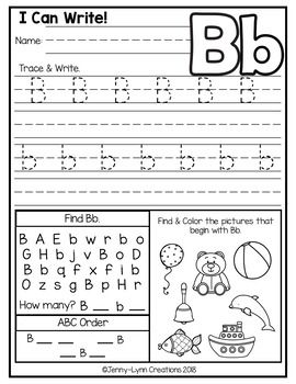Abc Worksheets For Kids
