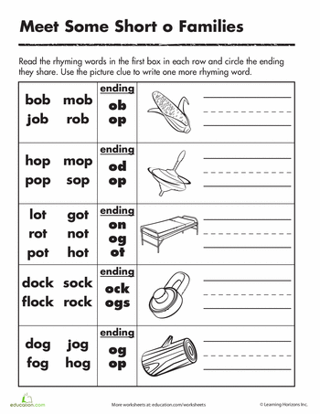 1st Grade Long A Sound Words Worksheet