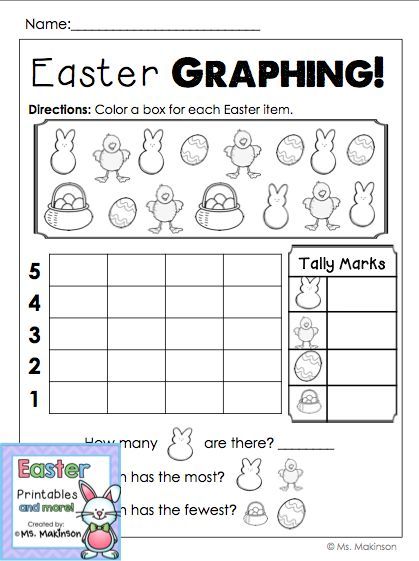 Easter Math Worksheets