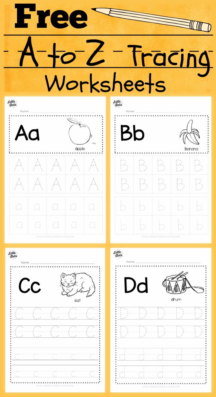 Abc Worksheets Free Download