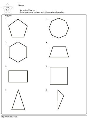 Polygons Worksheets For Grade 2