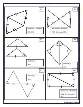 Proving Triangles Similar Worksheet Answer Key