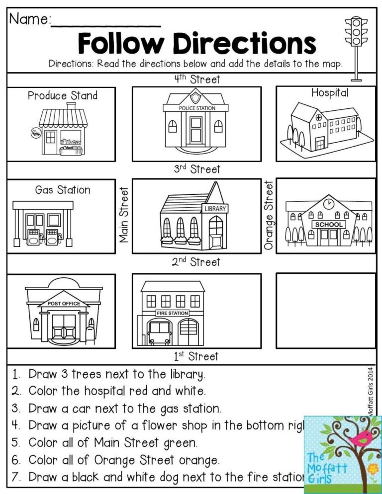 Free Printable Worksheets For 1st Grade Social Studies