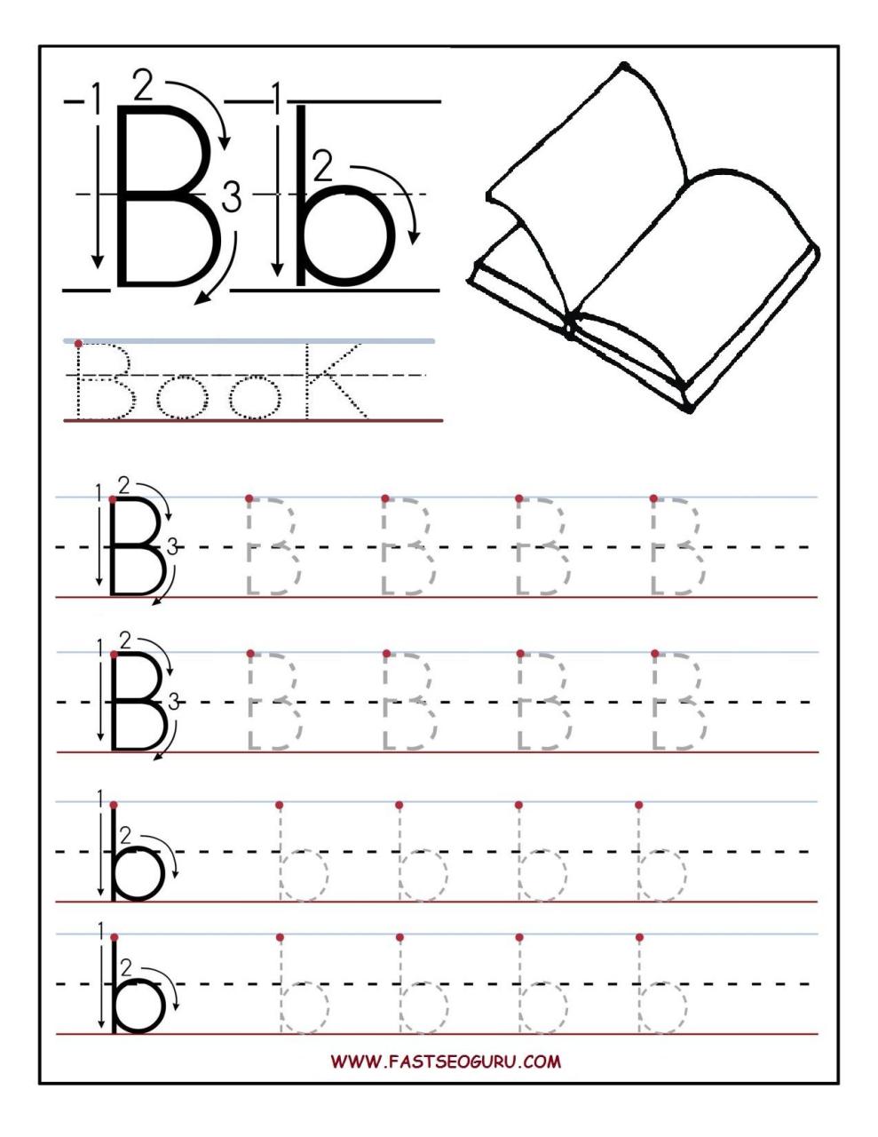 Preschool Printables Letter B