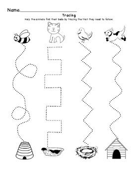Free Tracing Worksheets For Pre K