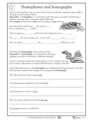 5th Grade Writing Worksheets