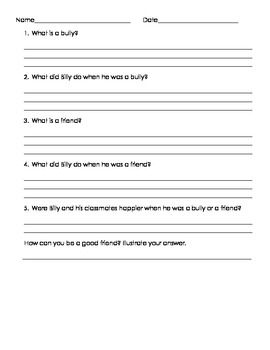 Bullying Worksheets For Grade 2