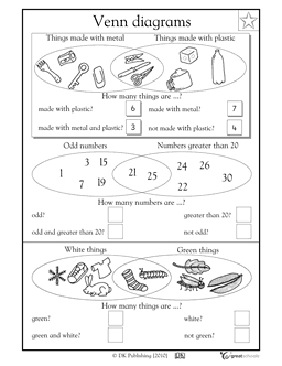 Sets Worksheets For Grade 2