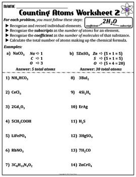 Balancing Chemical Equations Worksheet #2