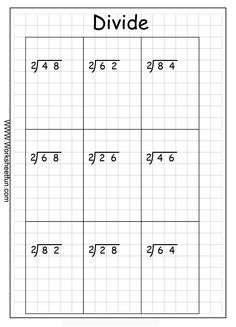 Simple Easy Long Division Questions