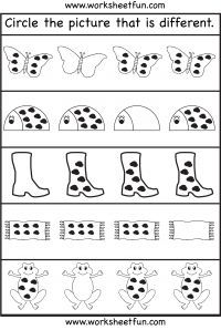 Literacy Worksheets For 3 Year Olds