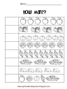 Kindergarten Worksheets Math Counting