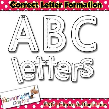 Tracing Letters Clipart
