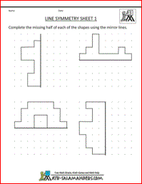 Lines Of Symmetry Worksheet Pdf