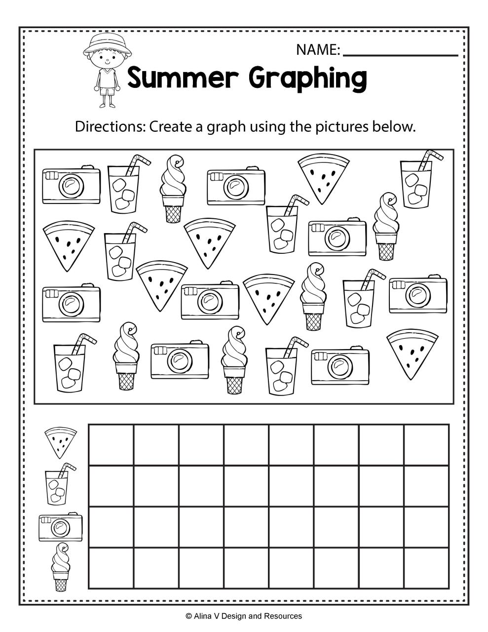 Summer Worksheets For Kids