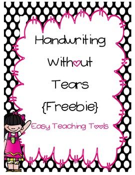 2nd Grade Handwriting Without Tears Worksheets