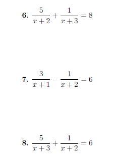 Cross Multiplication Algebra Worksheet