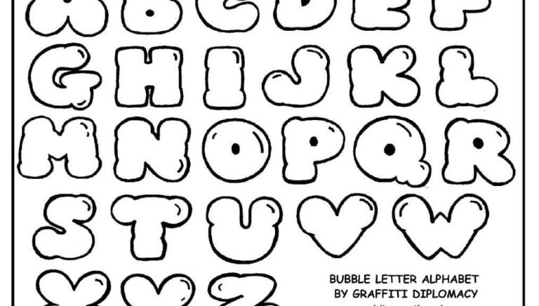 Traceable Letters Bubble