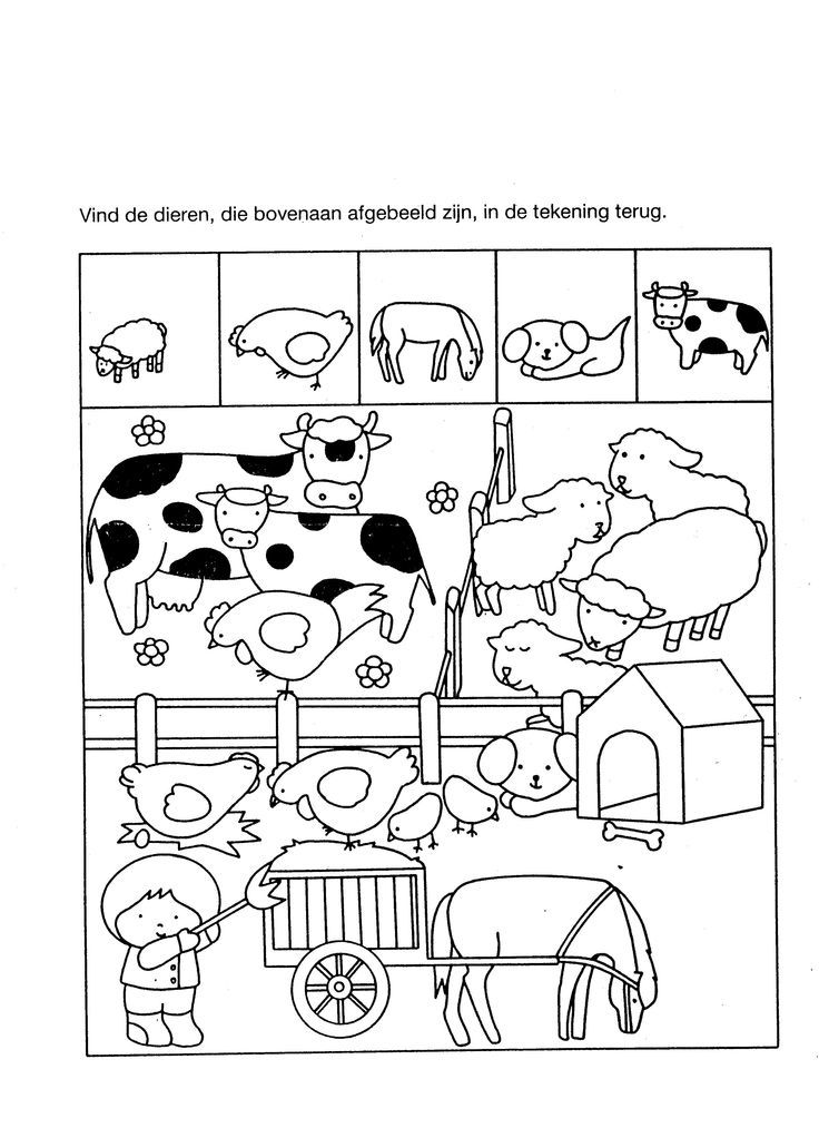Farm Animals Worksheets For Grade 2