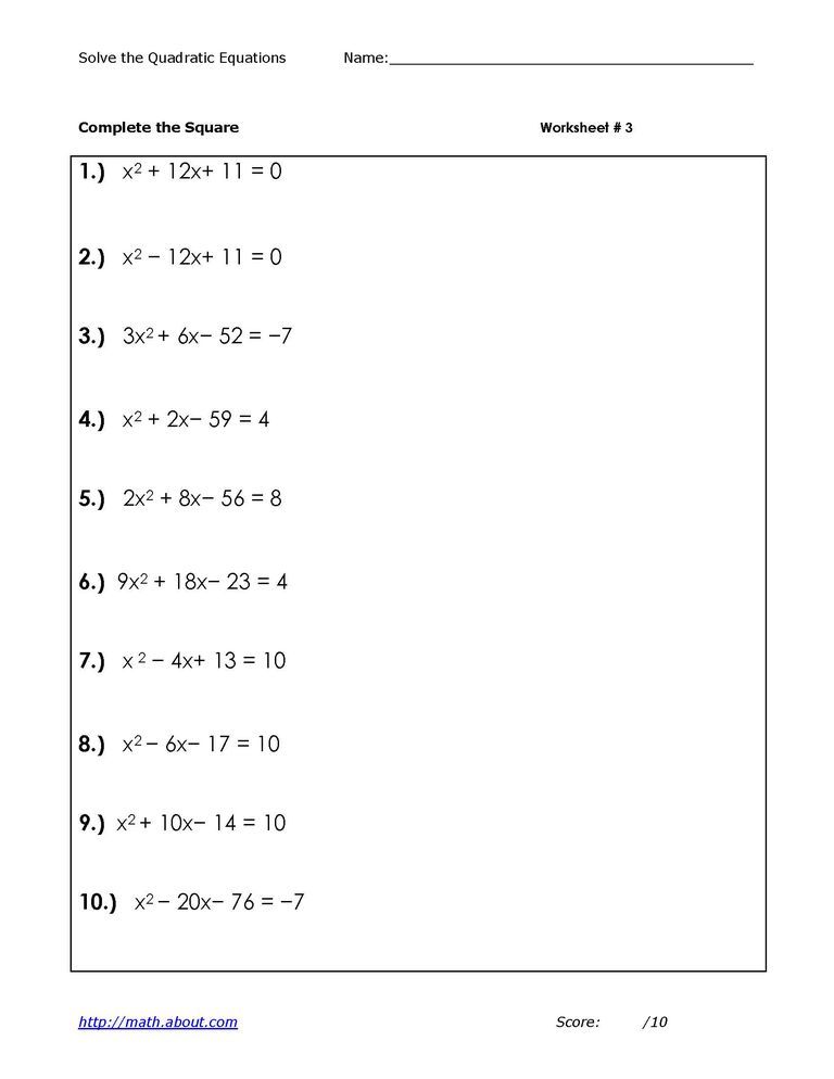 Printable Math Worksheets For Kindergarten