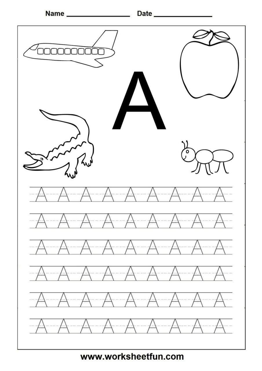 Alphabet Tracing Letters