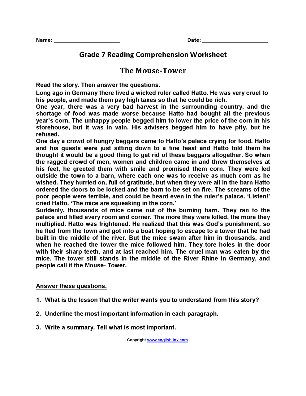 reading-comprehension-worksheets-for-7th-graders-thekidsworksheet