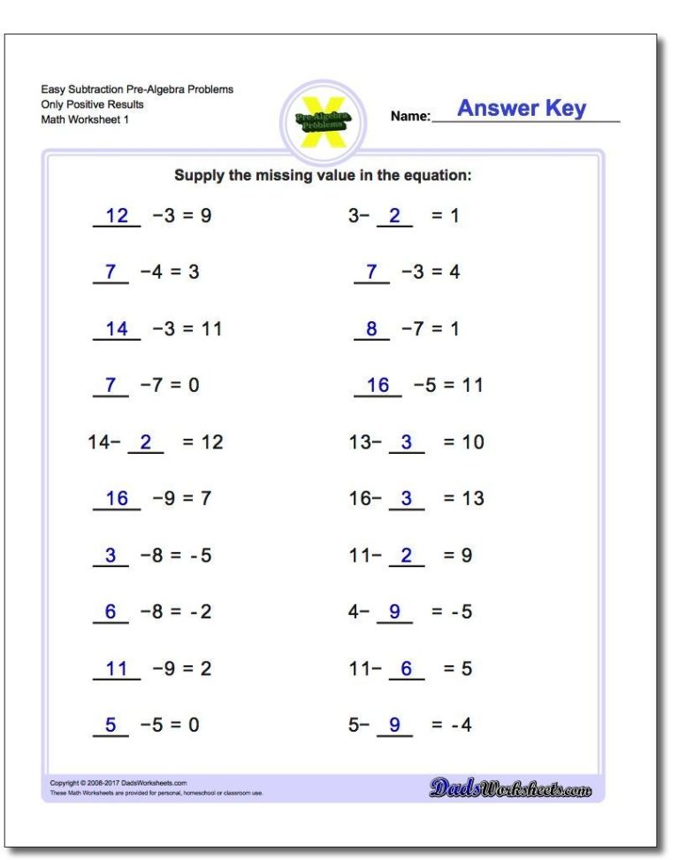 Homework Sheets For First Graders