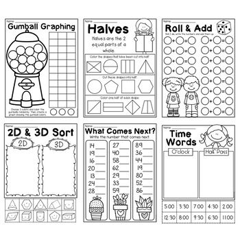 Math Free 1st Grade Worksheets