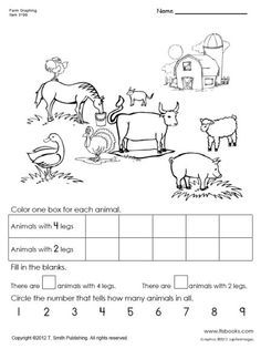 Farm Animals Worksheets Grade 2