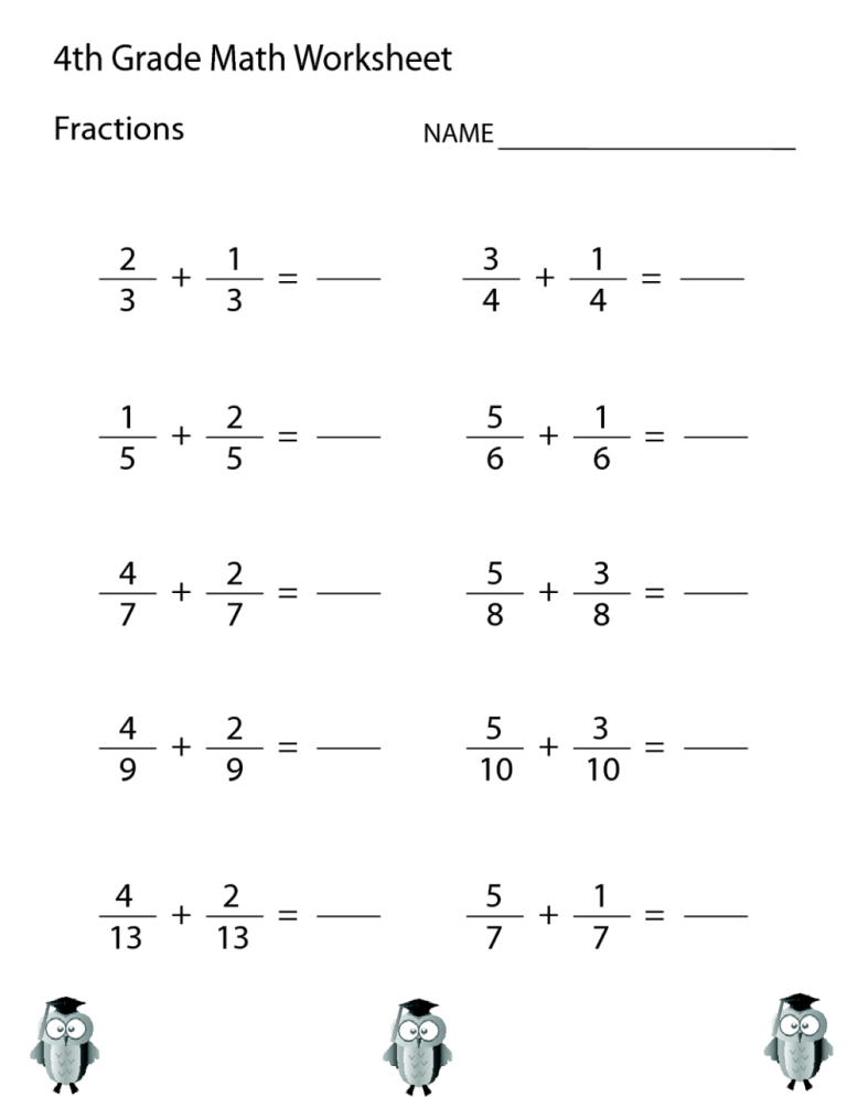 Fourth Grade 4th Grade Math Worksheets Multiplication